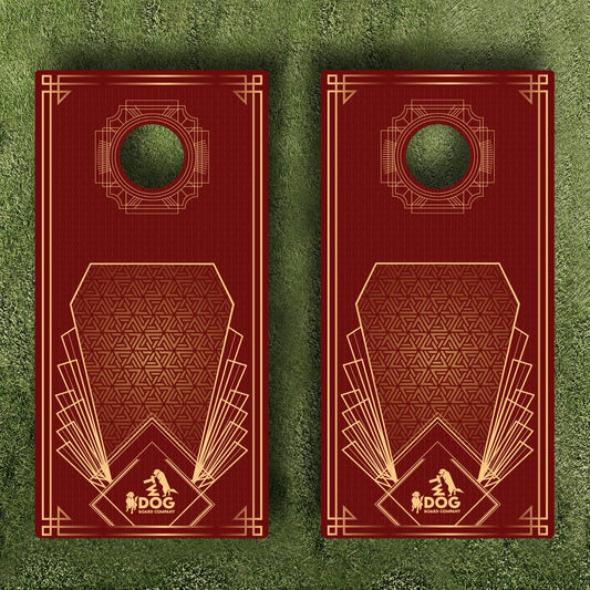 Art Deco Two Dog Boards