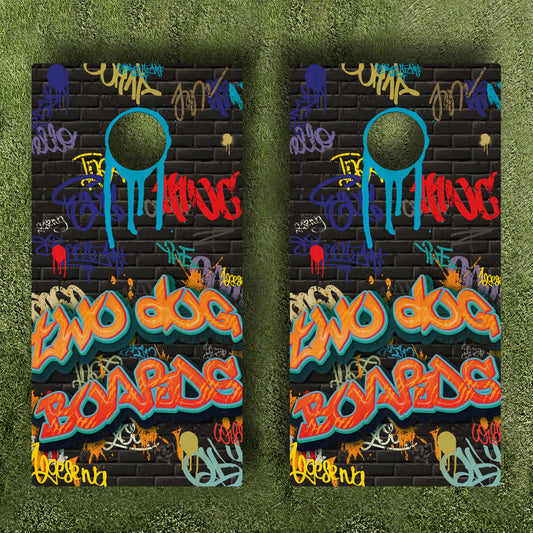 Graffiti Cornhole Boards