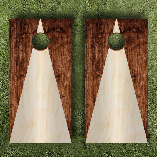 Rustic Triangle Lane Boards
