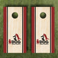 Two Dog Multi-Colored Striped Boards