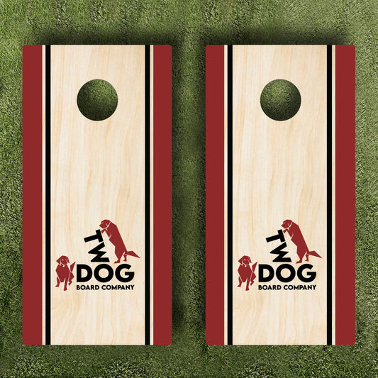 Two Dog Multi-Colored Striped Boards